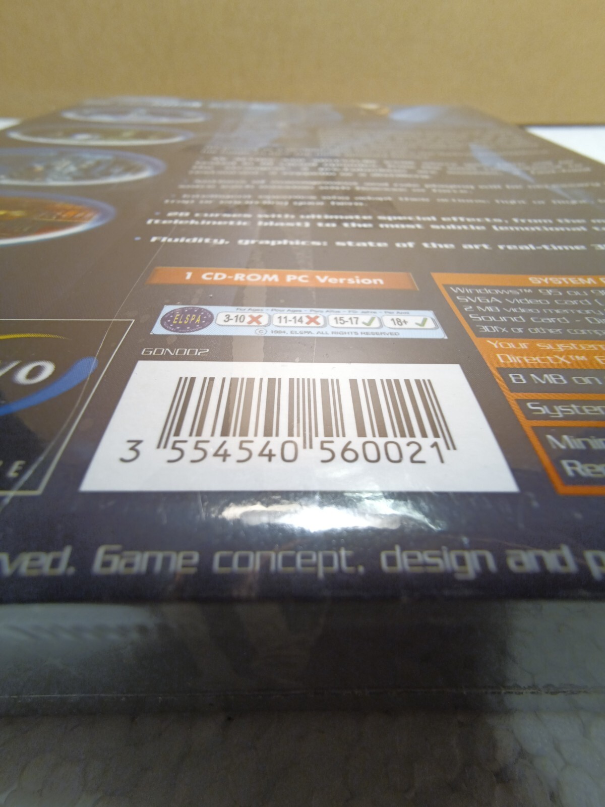 The Guardian of Darkness PC Big Box, NEW Factory Sealed! VGA Ready! RARE-RETRO!