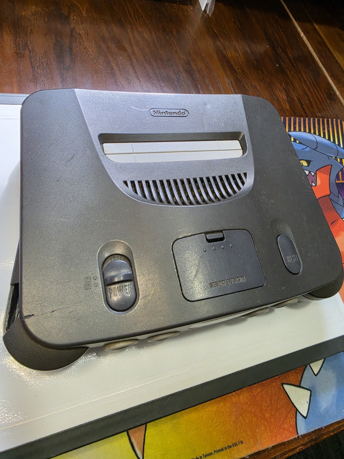 Nintendo 64 Console ONLY Cosmetic Damage – Tested & Working W/ Jumper Pak