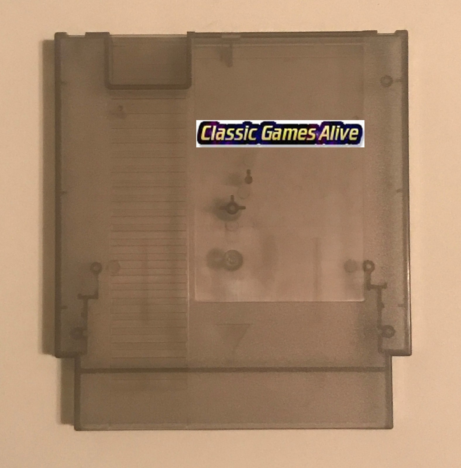 NES Replacement Case Cart Shell – Transparent COLOR, Gold, Sliver (Raspberry Pi)