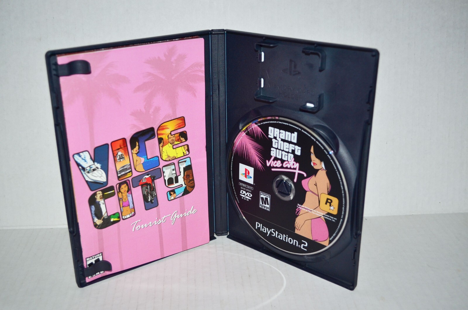 Grand Theft Auto: Vice City (Sony PlayStation 2, 2002) GTA PS2 Black Label CIB