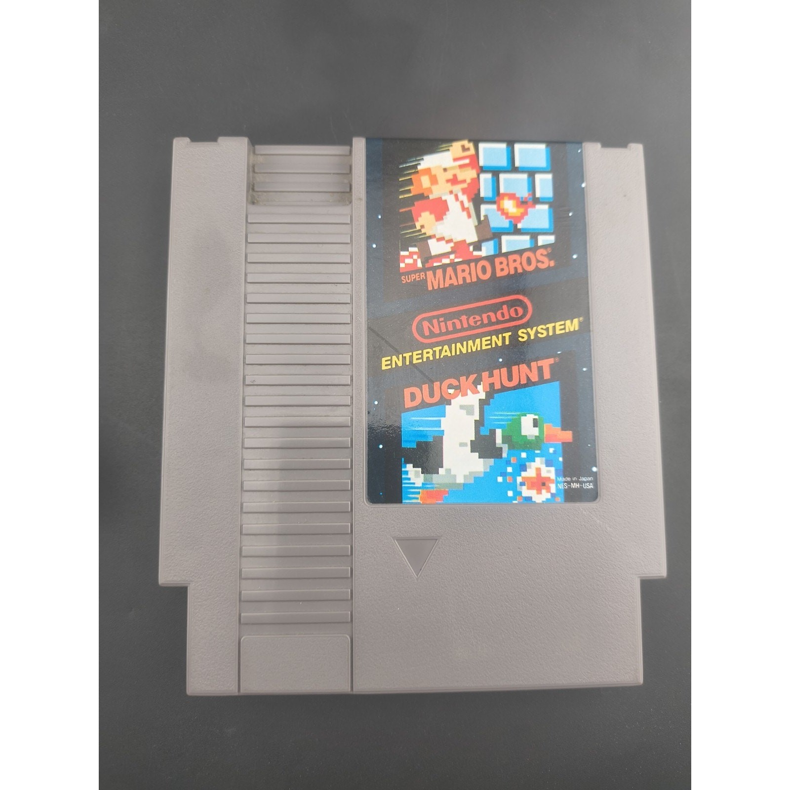 Authentic Nintendo NES Zapper Light Gun & Super Mario Bros Duck Hunt Bundle OEM
