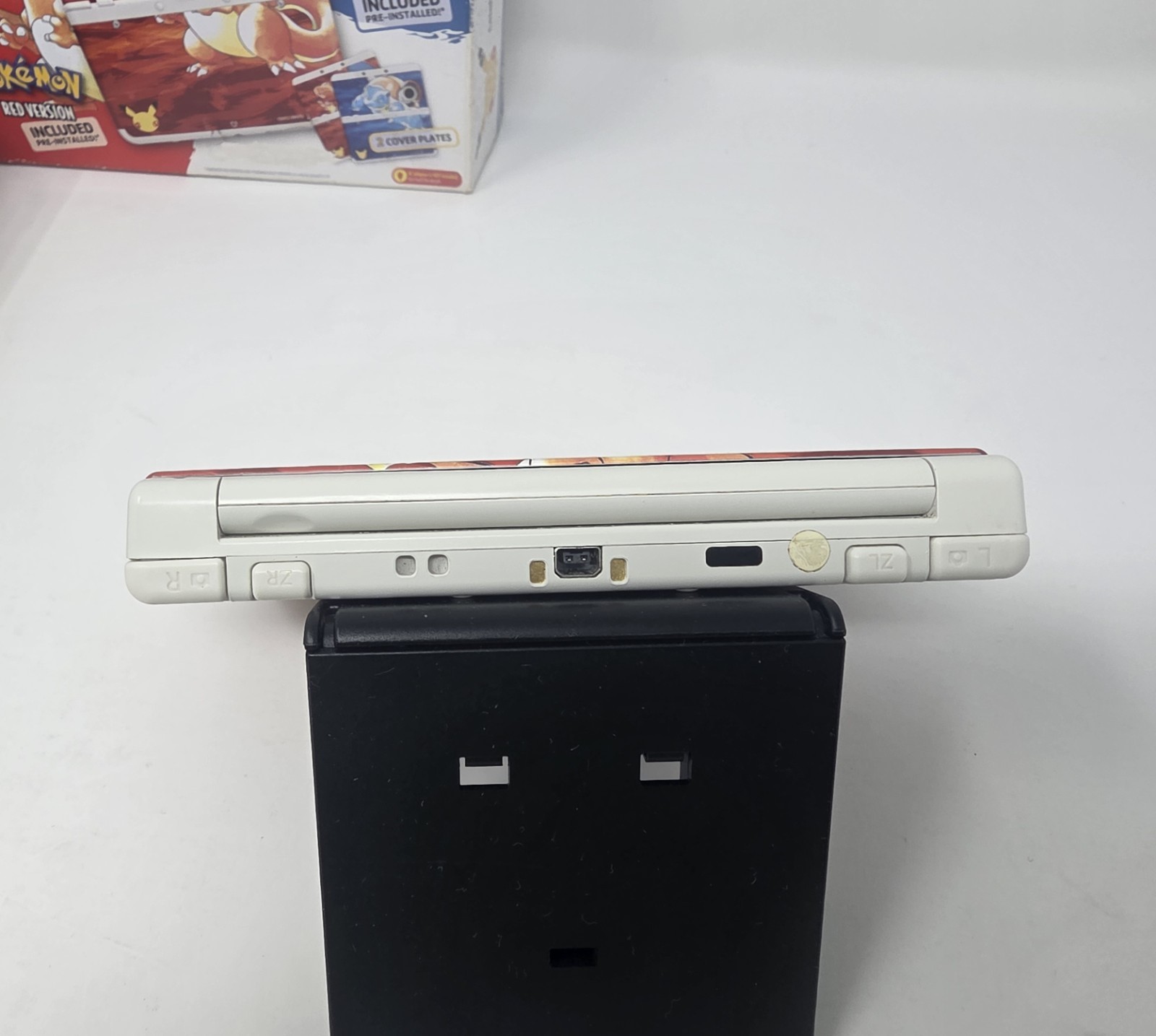 💥 New Nintendo 3DS Pokemon 20th Anniversary Edition System Box Plates Red Blue