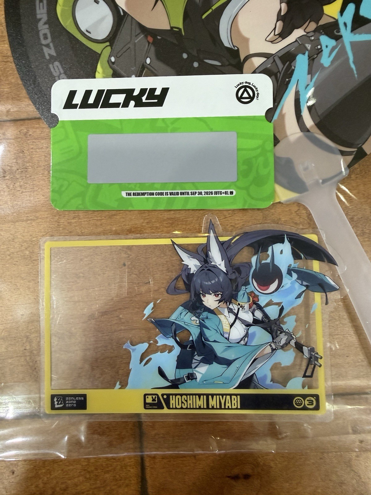 Anime Expo 2026 AX Zenless Zone Zero Tote Bag, File, Fan, Clear Card & Code Card