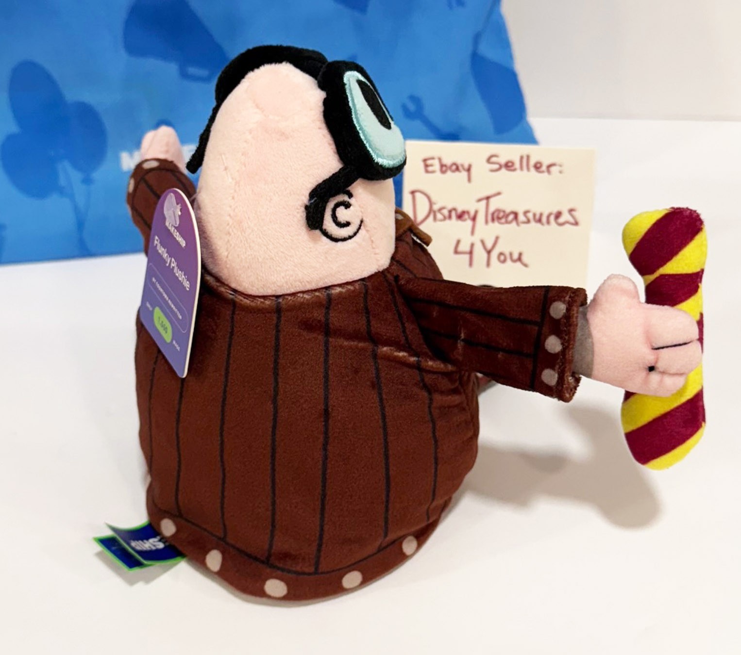 Disney Toontown Online Rewritten Flunky Plush Figure Makeship Plushie Rare NEW