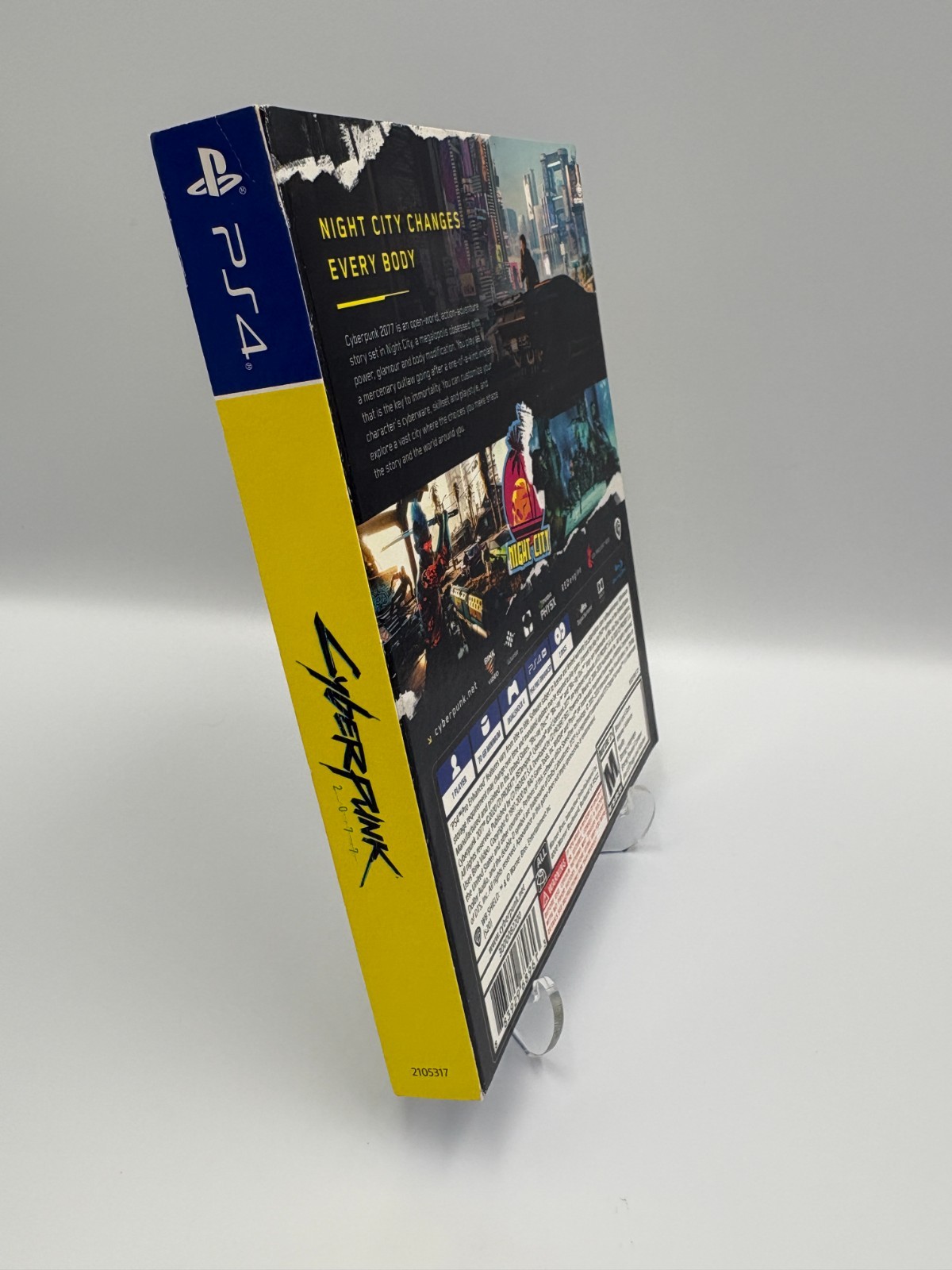 Cyberpunk 2077 – PlayStation 4 PS4 – w/ Slip Cover – Missing Inserts – Tested