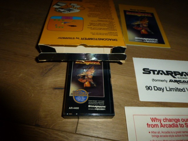 Supercharger Starpath Arcadia Atari 2600 COMPLETE SET #1-12 CIB Complete In Box