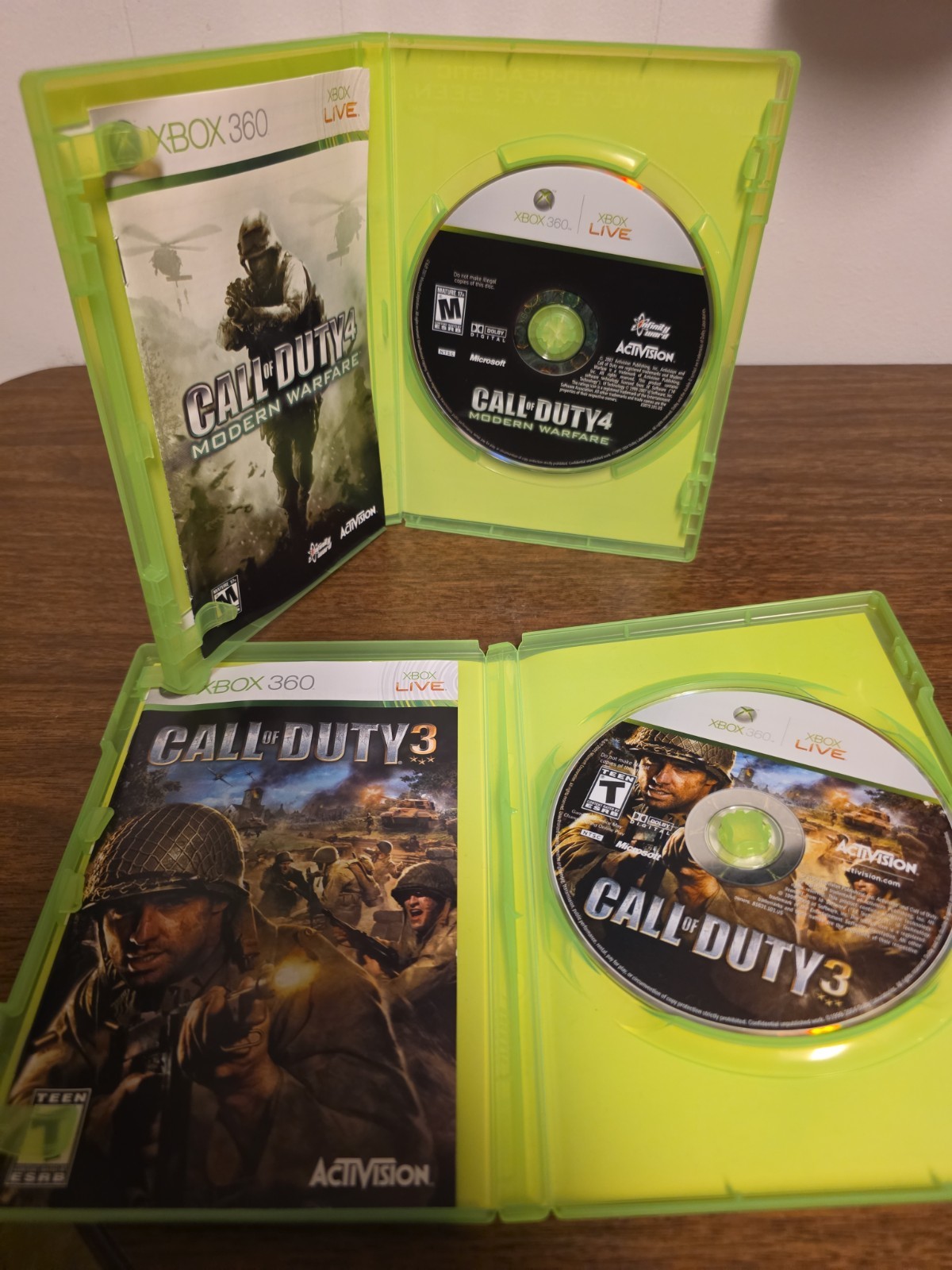 Microsoft Xbox 360 Game Lot Of 12 W/ 2 Turtle Beach X12 Headsets- Untested…