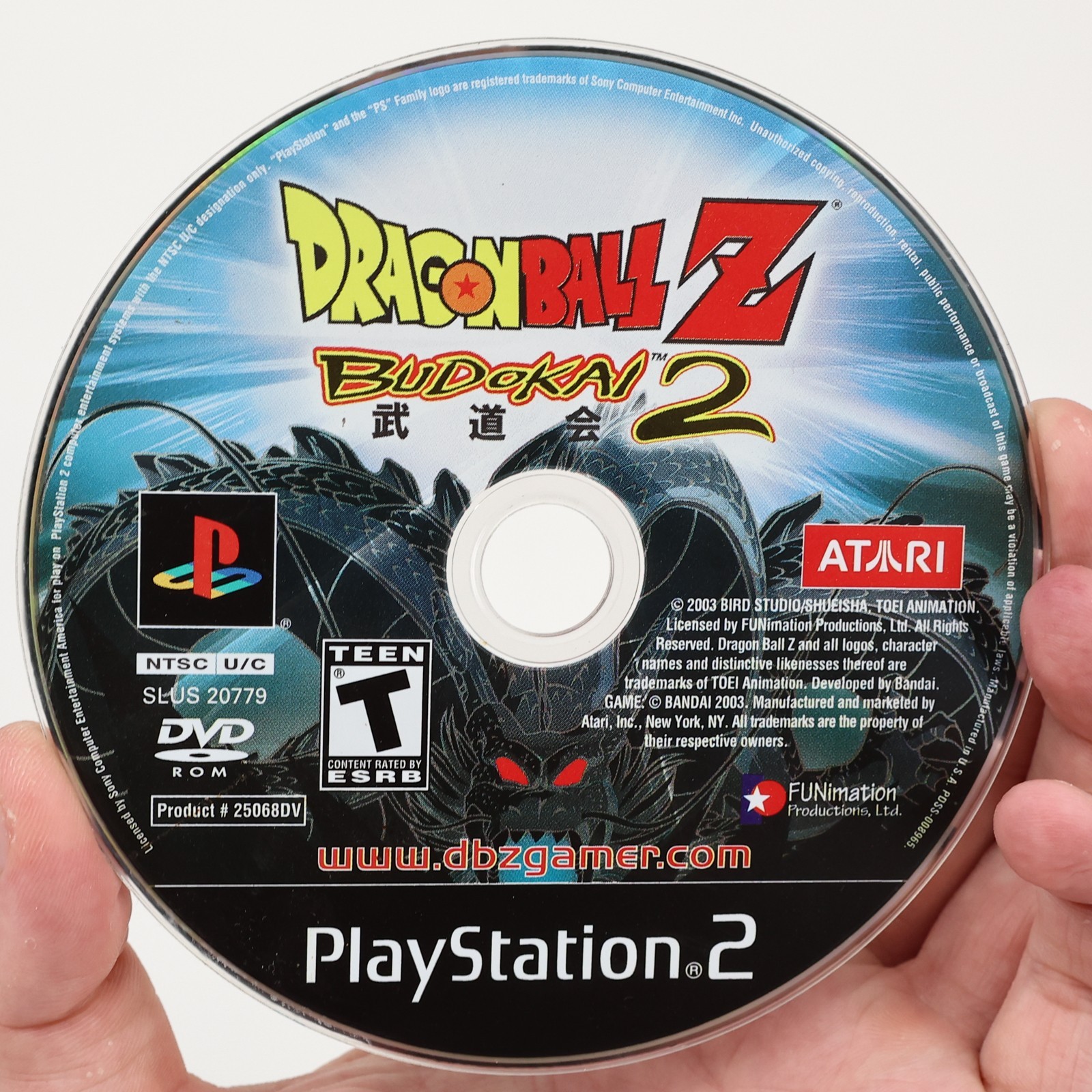 PlayStation 2 Dragon Ball Z Budokai 2 Video Game