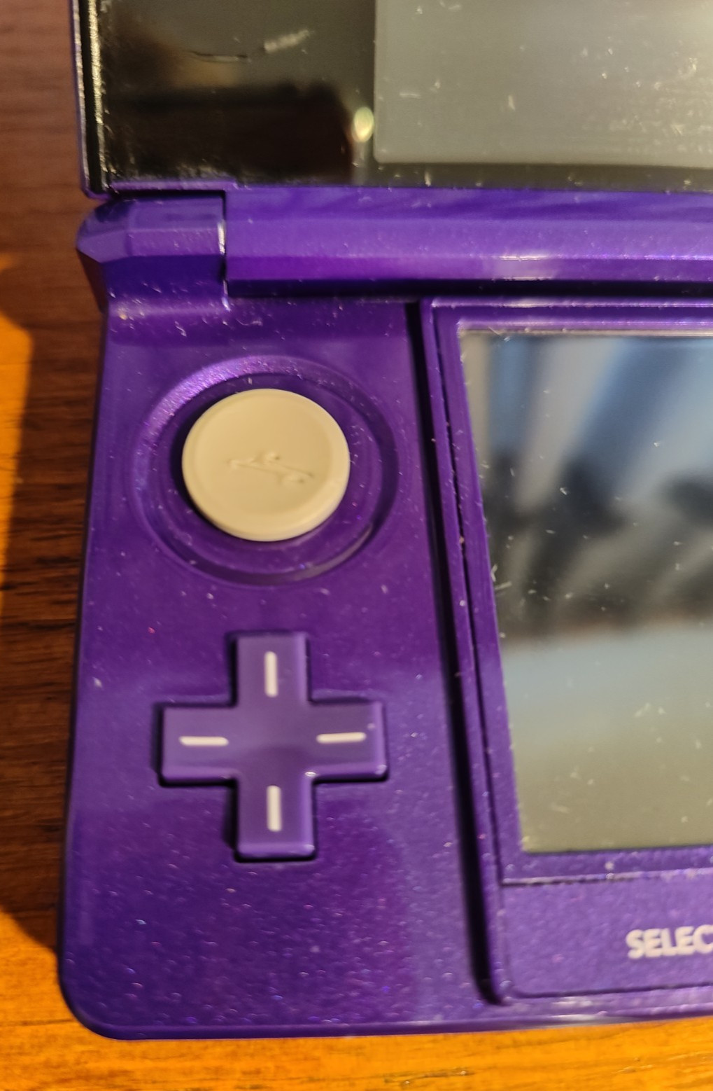 Used Nintendo 3DS Midnight Purple Console w/Capture Card, Atlus Games, Charger