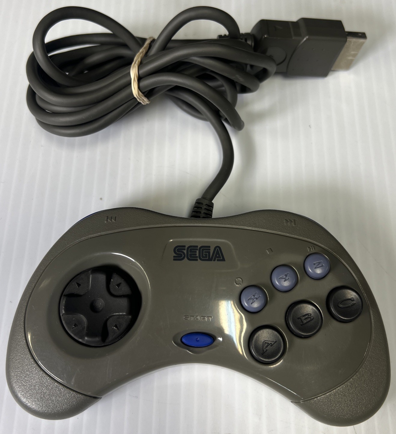 Official Sega Saturn Gray Controller HSS-0101