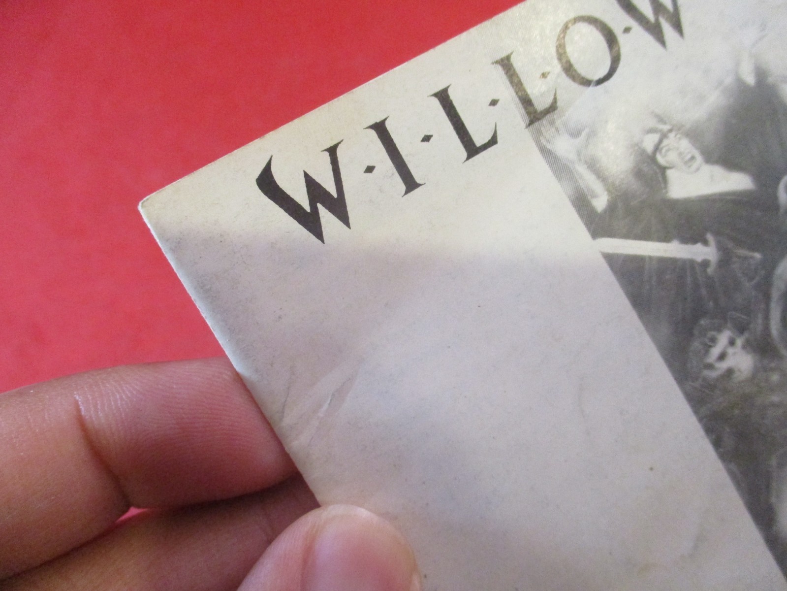 Willow Nintendo NES Instruction Manual Booklet ONLY