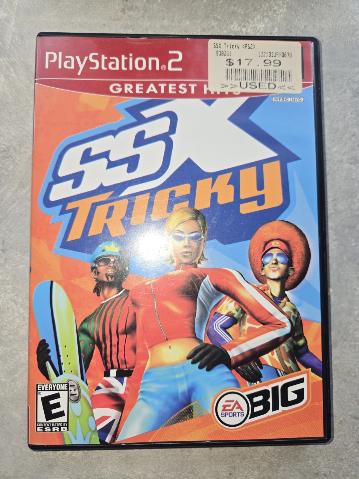 SSX Tricky – Greatest Hits (Sony PlayStation 2, 2002)