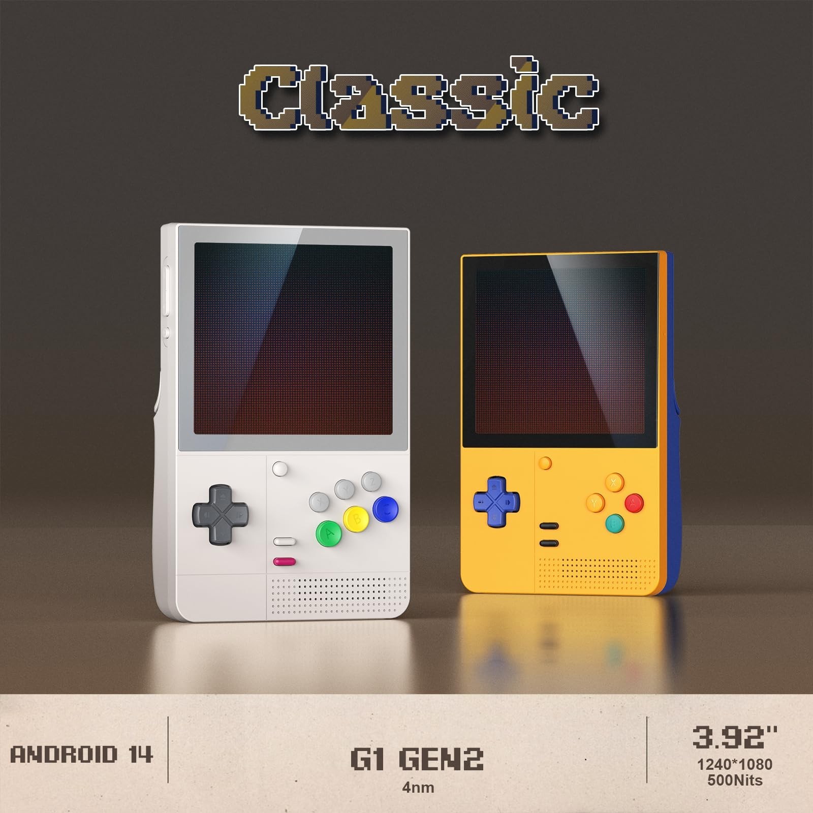 Retroid Pocket Classic Retro Handheld Game Console, 3.92″ OLED Touc… Fast Ship