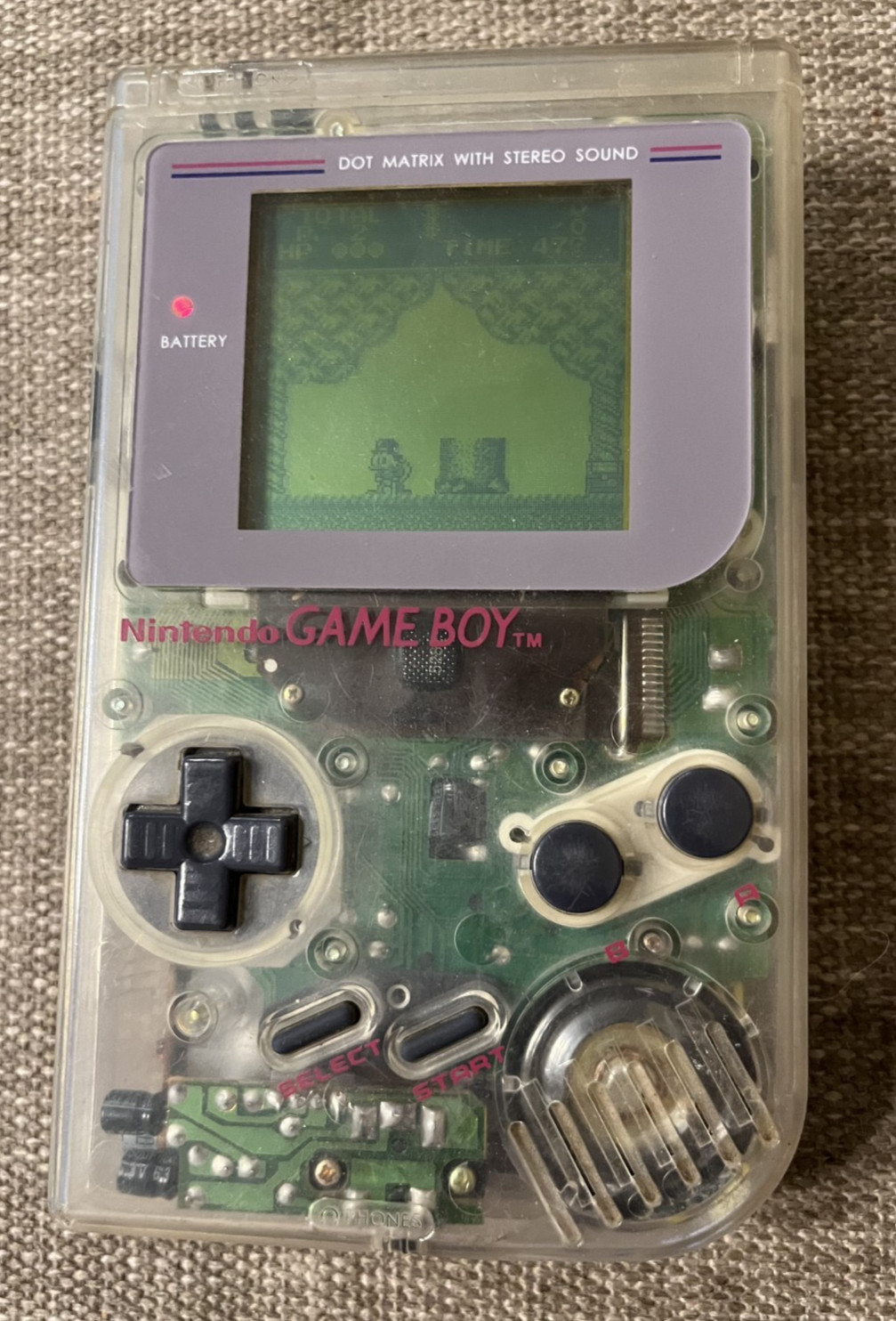 Nintendo Game Boy Original Console Play It Loud Clear – Tested and Working