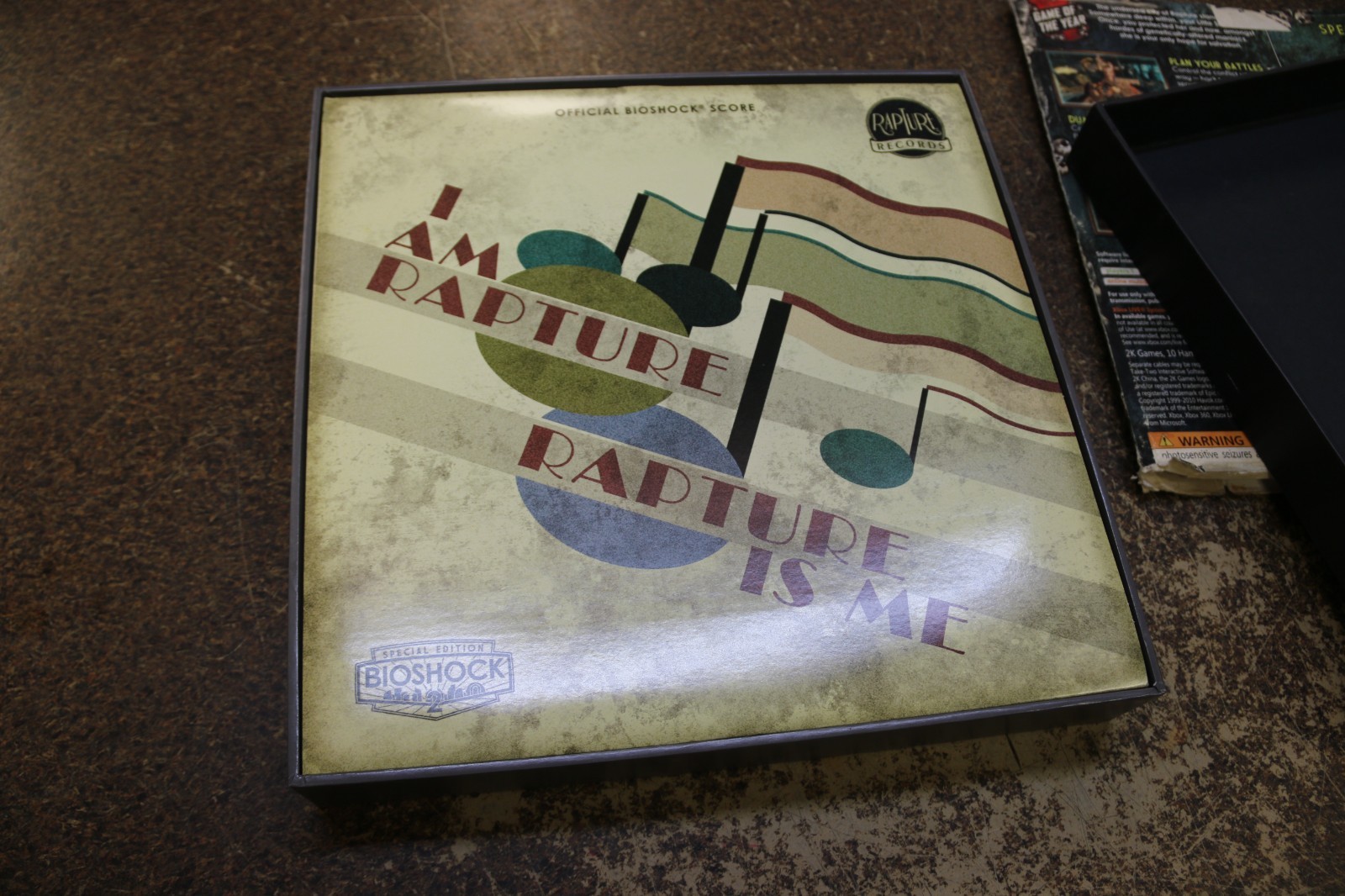 BioShock 2 – Special Edition Xbox 360 – Includes Vinyl + All Extras *NO GAME*