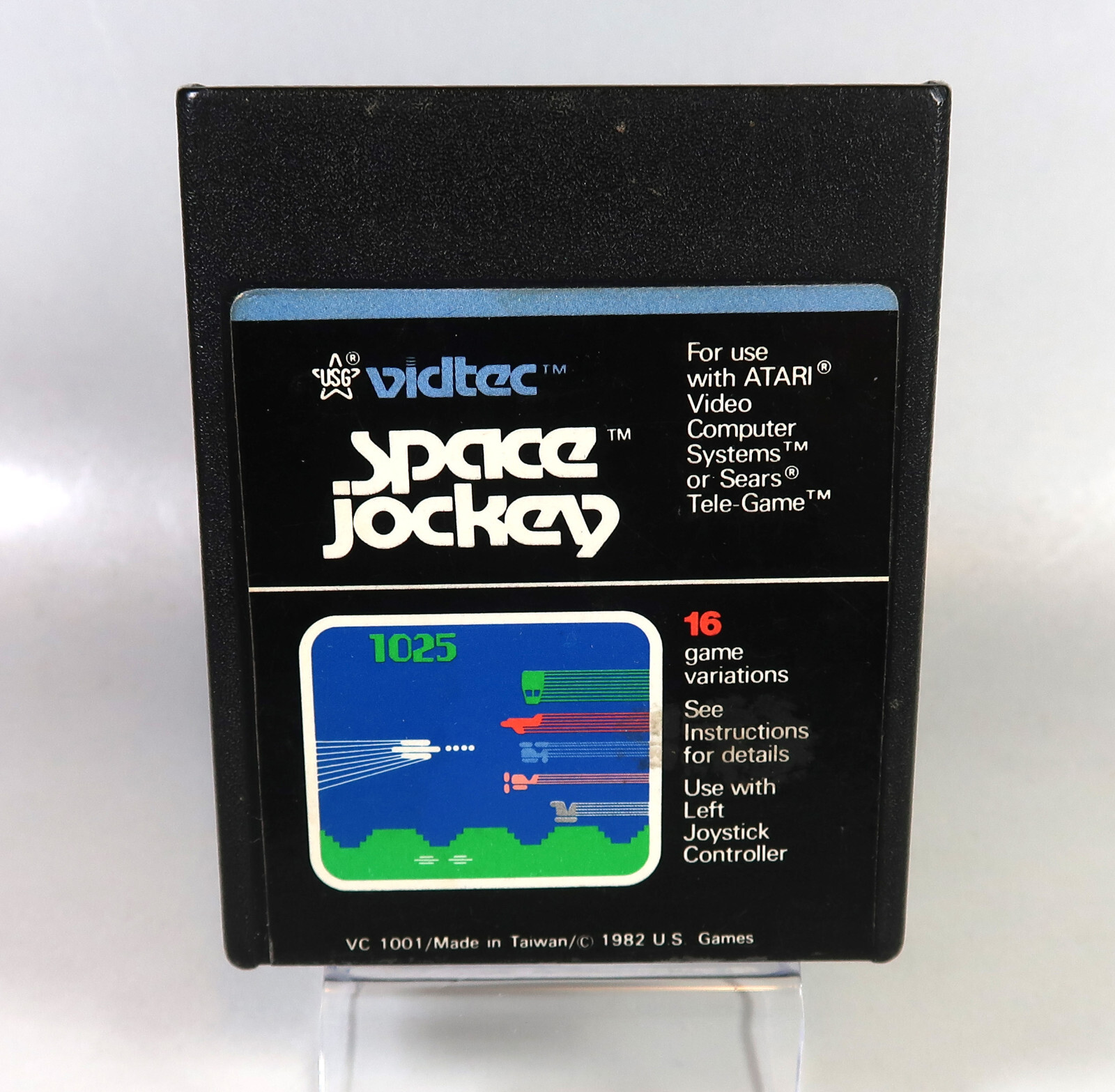 Atari 2600: SPACE JOCKEY cartridge – Tested & WORKS