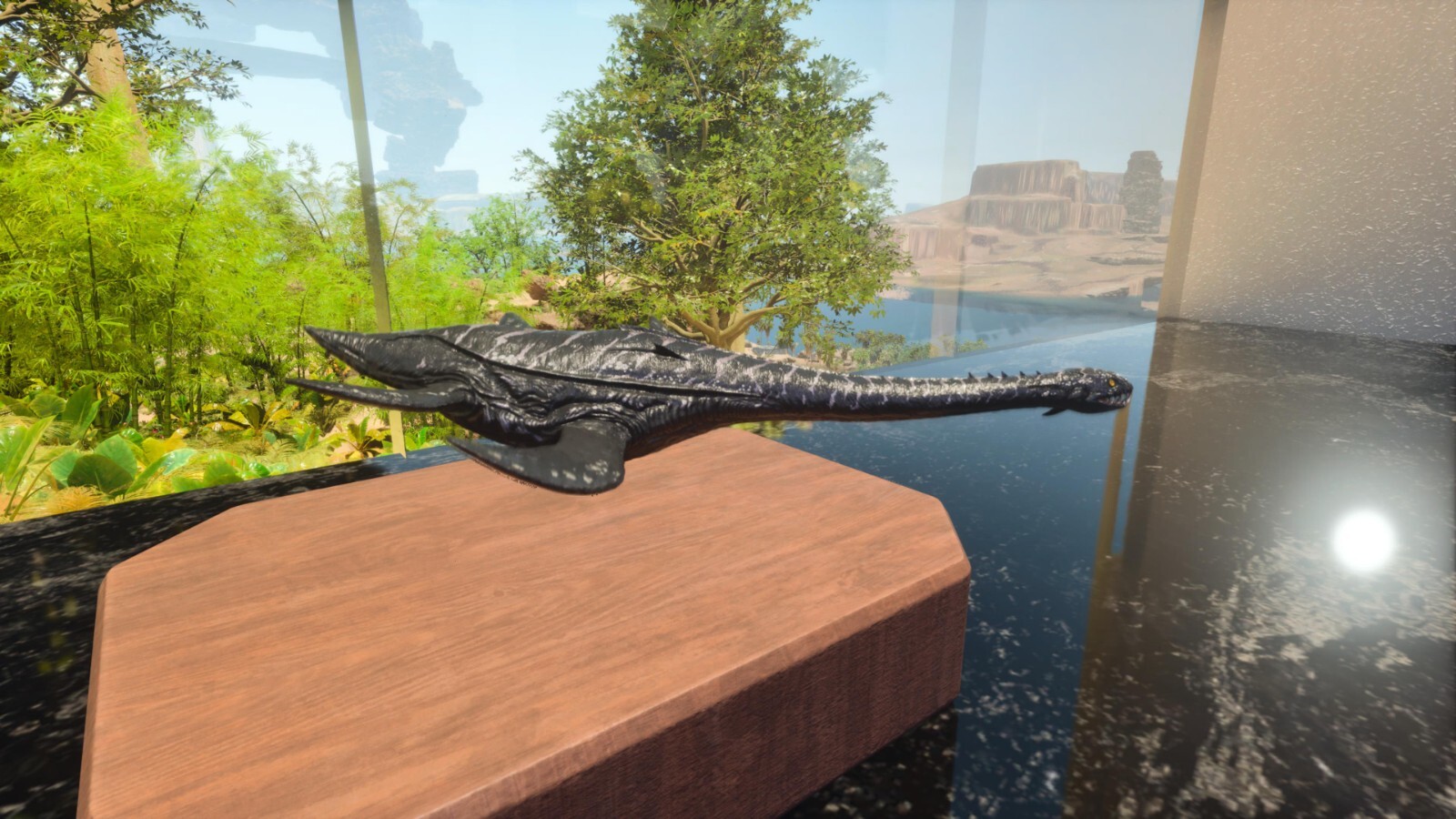 ARK ASCENDED PVE OFICIAL PAIR BABY PLESIO BLACK ID79 TOP STATUS PC/XBOX/PS5