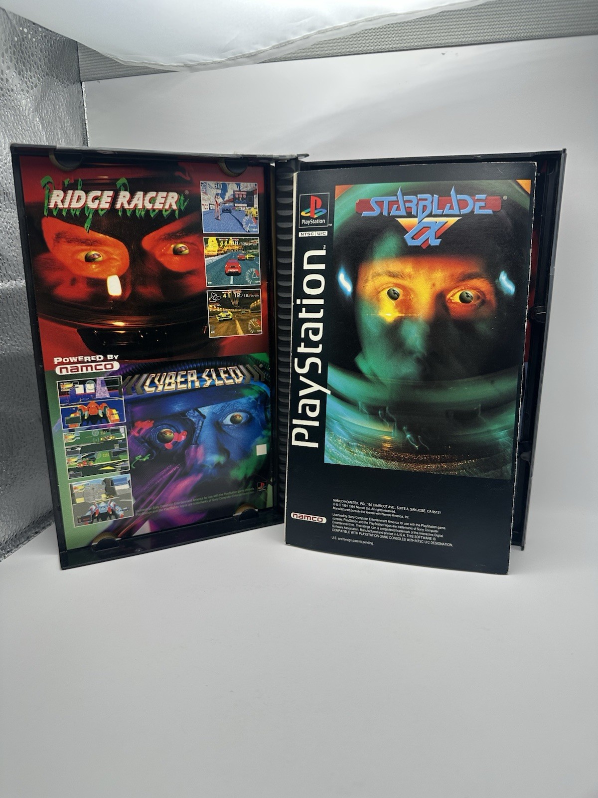 RARE Starblade Alpha Long Box Variant (Sony PlayStation 1, 1995) CIB BOX WARE