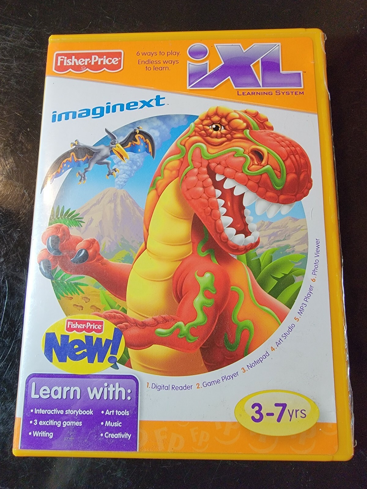 Fisher-Price iXL Learning System Software Imaginext Dinosaurs