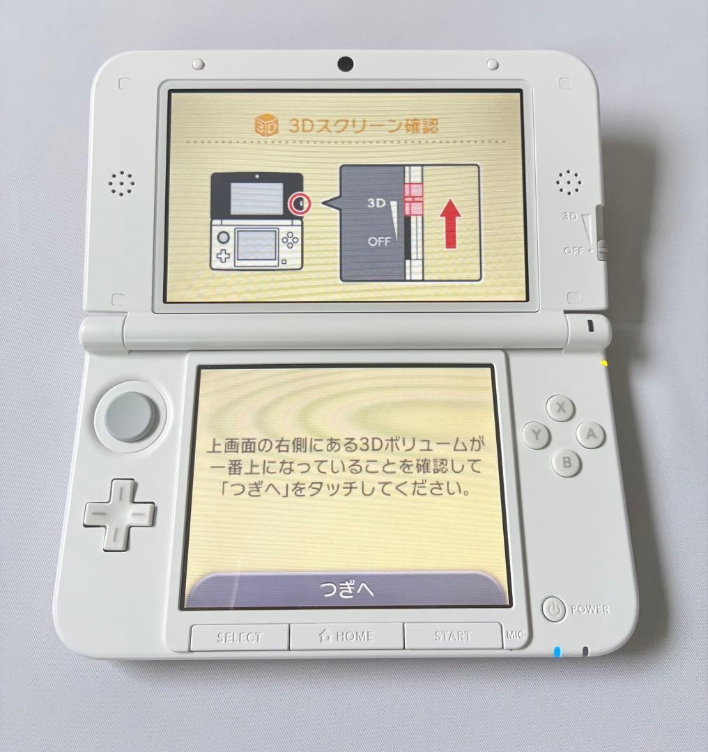 3DS/2DS/DS Within 24 Hours Nintendo 3Ds Ll Pink White Working Item Japan