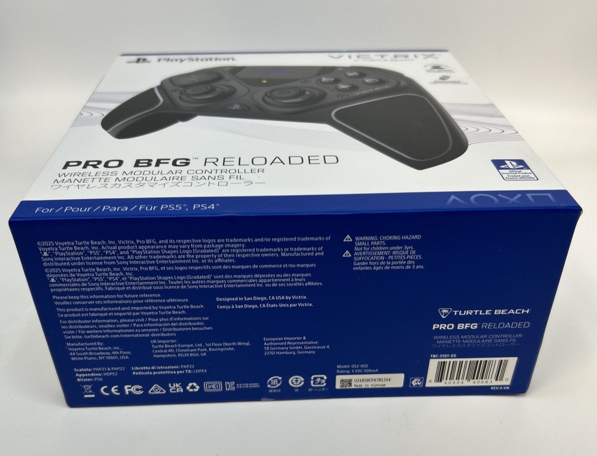 Turtle Beach Victrix Pro BFG Reloaded Wireless Controller for PS4/5 *NEW*