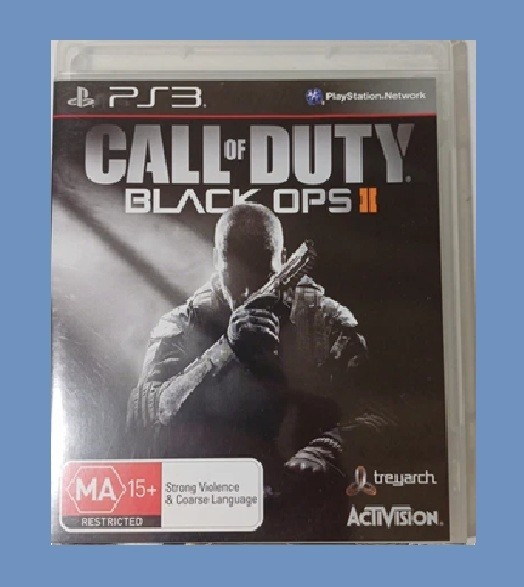 PS3 GAME – Call of Duty: Black Ops II – MA15+ pre-owned game + booklet VGC