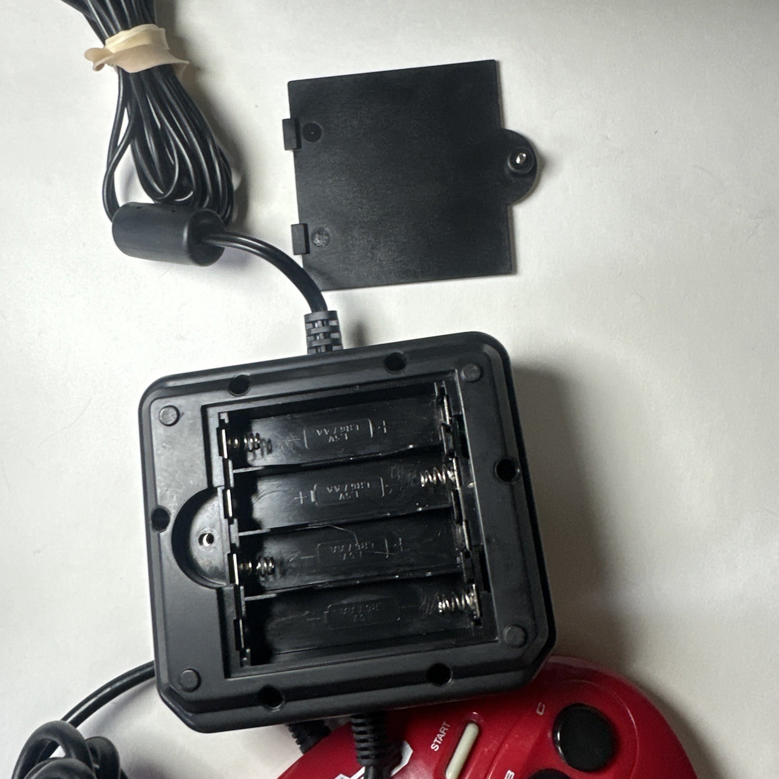 Radica Sega Genesis 16-BIT Red Power Plug & Play 6-in-1 Game System TESTED