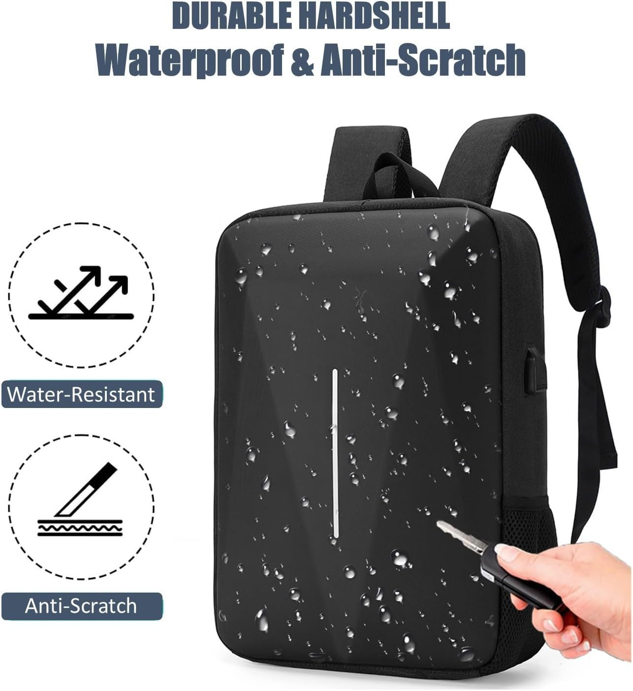 Starlink Mini Storage Bag Case Waterproof Anti-Theft Backpack Black