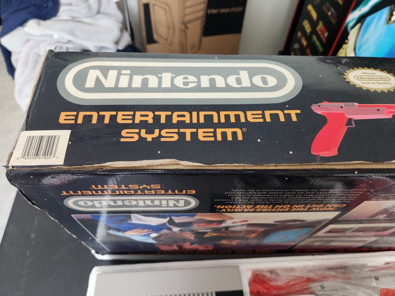 Nintendo NES Console. Complete In Box . Cleaned.Tested. Super Mario/Duck Hunt