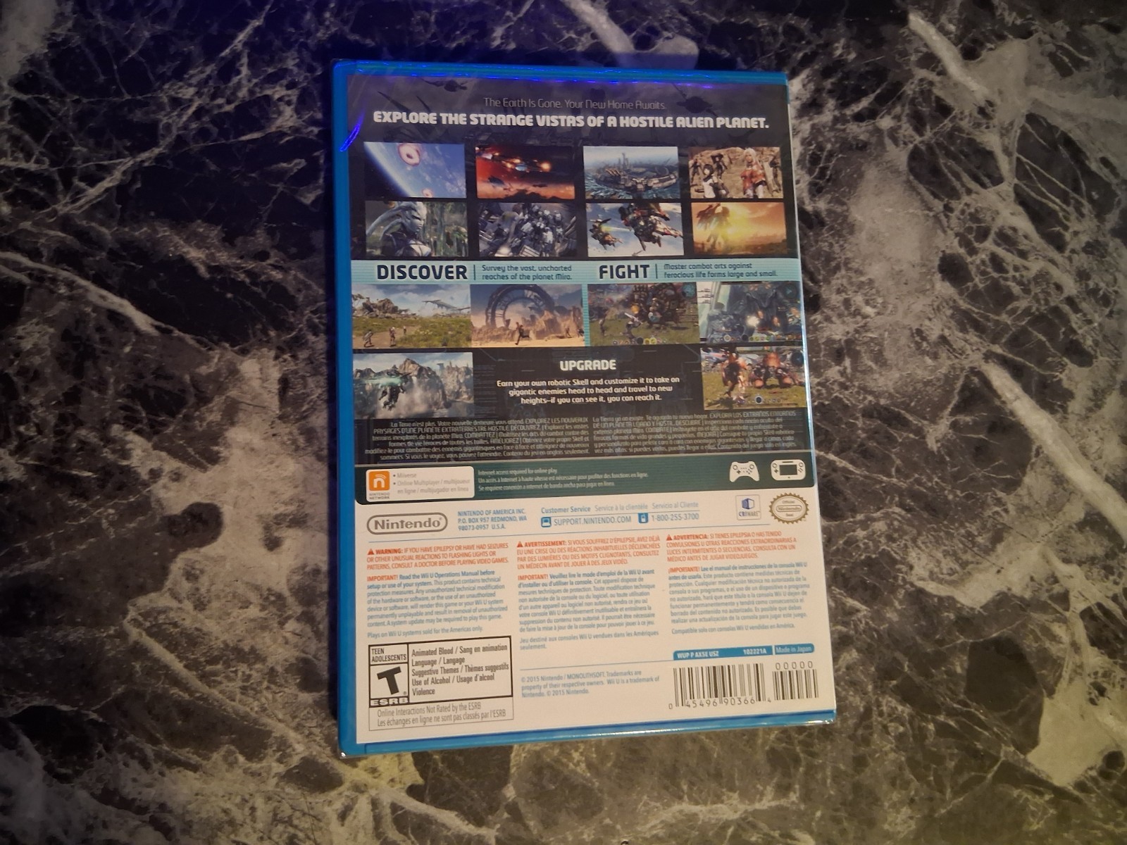 Xenoblade Chronicles X Wii U New Sealed No Rips