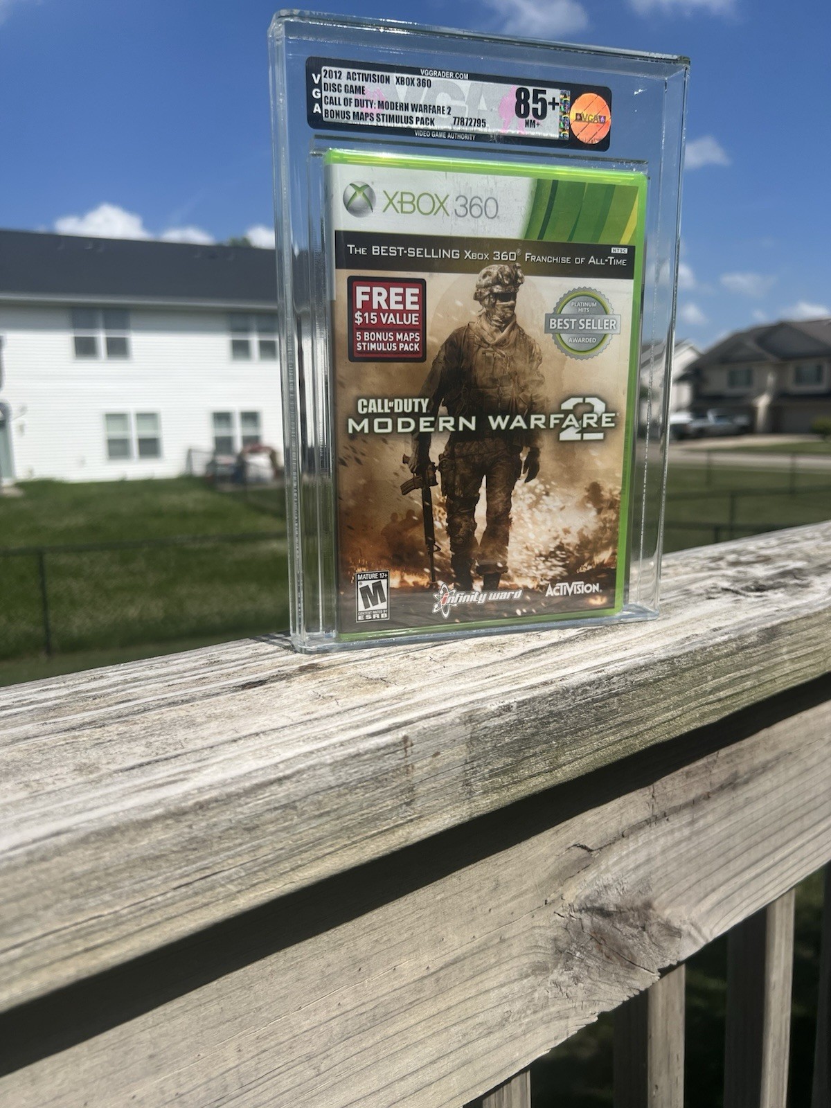 Call of Duty: Modern Warfare 2 Graded VGA 85+ Stimulus Package Rare