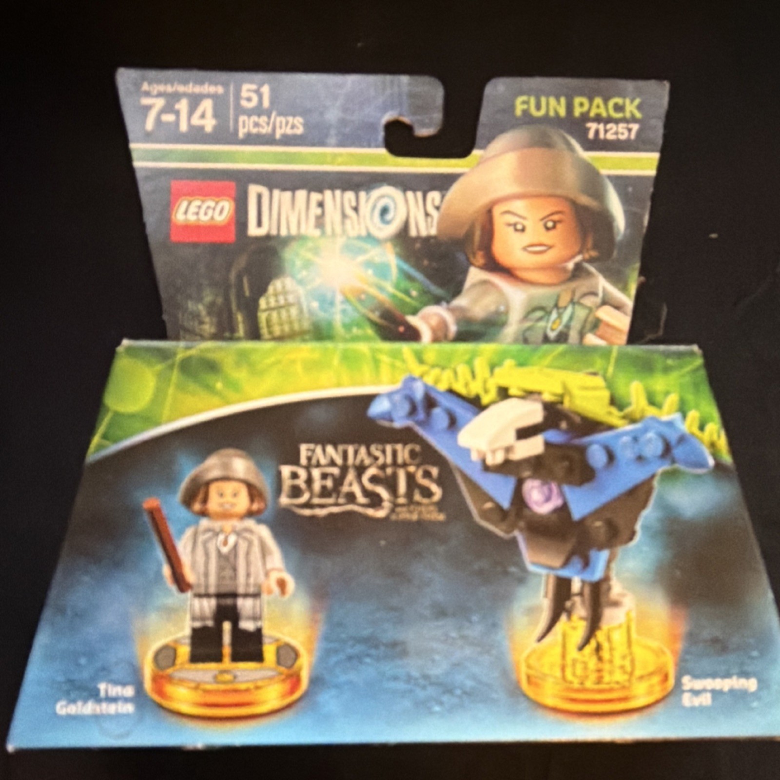 LEGO Dimensions Fun Pack 71257 3 in 1 Tina Goldstein Swooping Evil