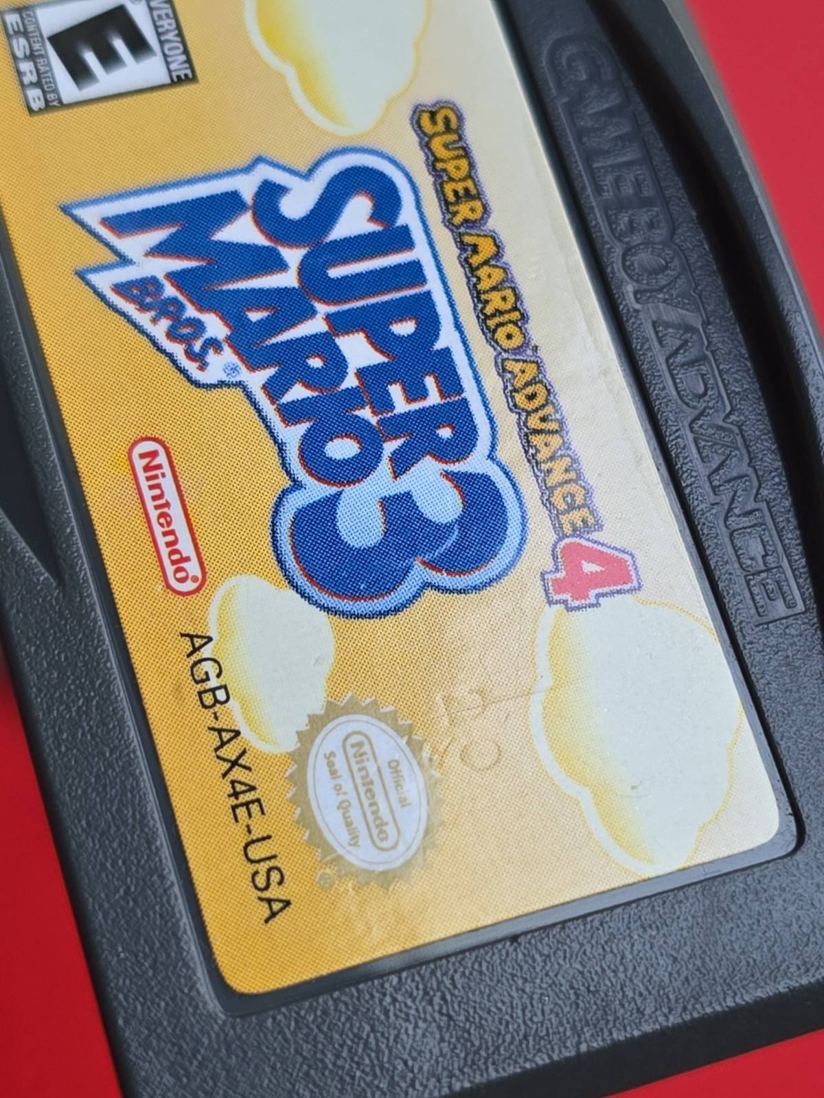 Super Mario Advance 4: Super Mario Bros. 3 Game Boy Advance Authentic Saves