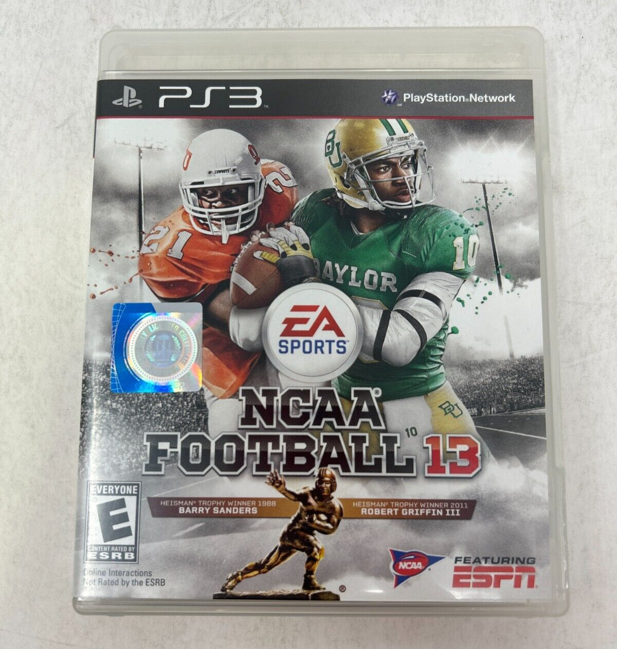 Case and Manual Only NO GAME NCAA Football 13 PS3 Playstation 3 Authentic