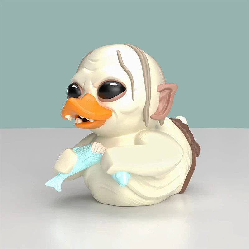 TUBBZ BATHTUB 1ST Edition MINI Lord of the Rings Gollum DUCK FIGURE jeep