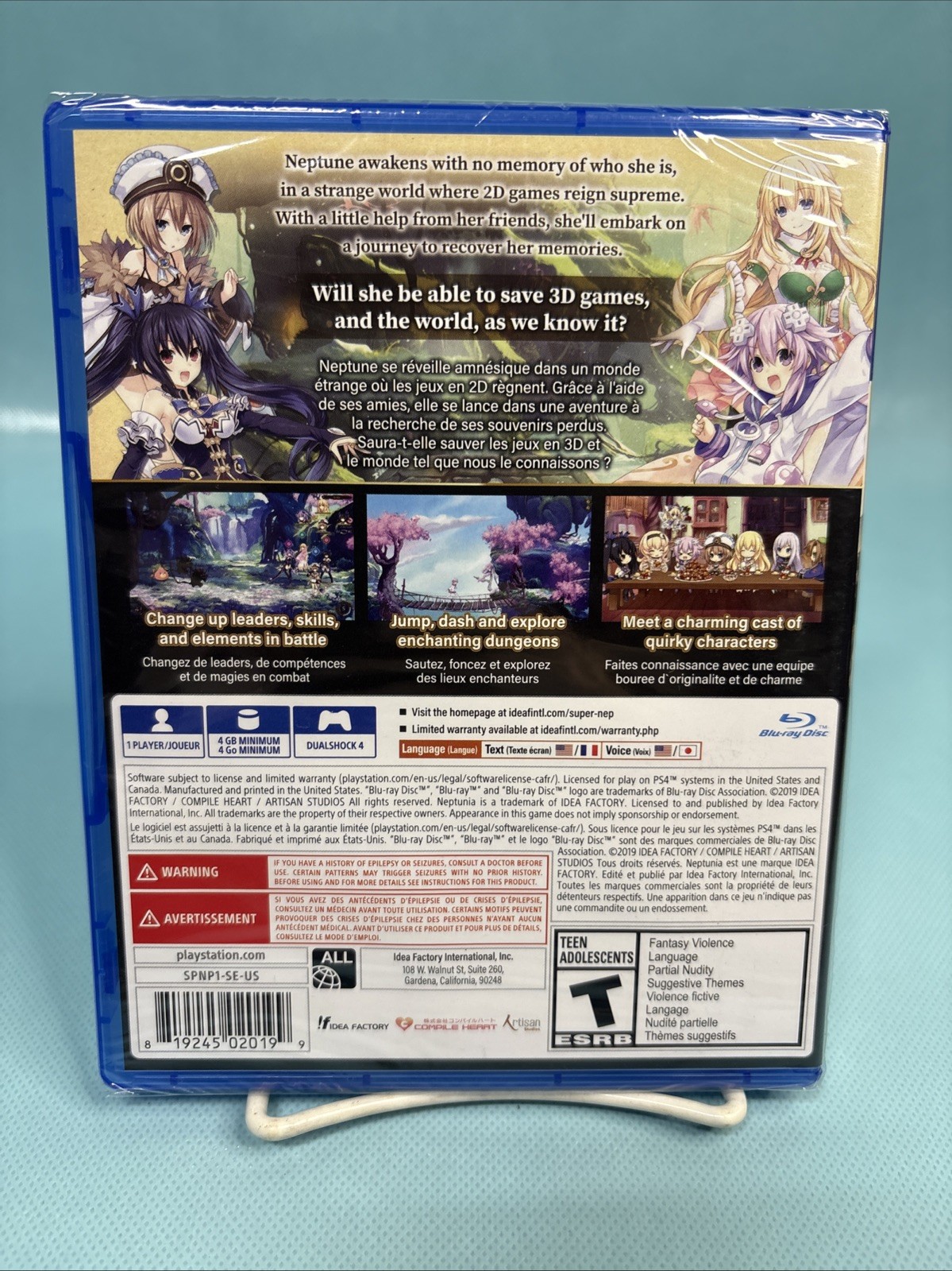 Super Neptunia RPG – Sony PlayStation 4 PS4 – NEW SEALED