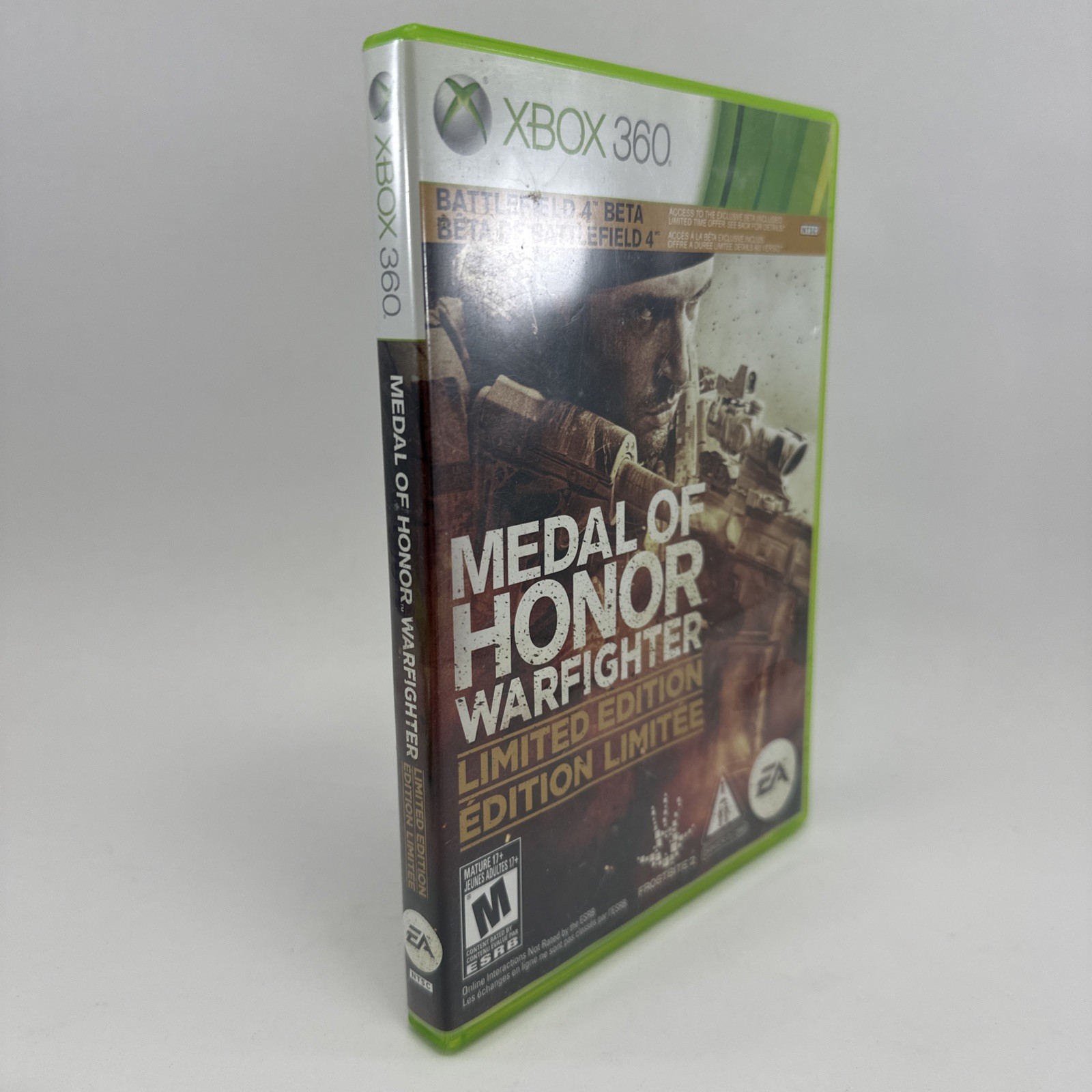 Medal of Honor: Warfighter Limited Edition 2 Disc (Microsoft Xbox 360, 2012)