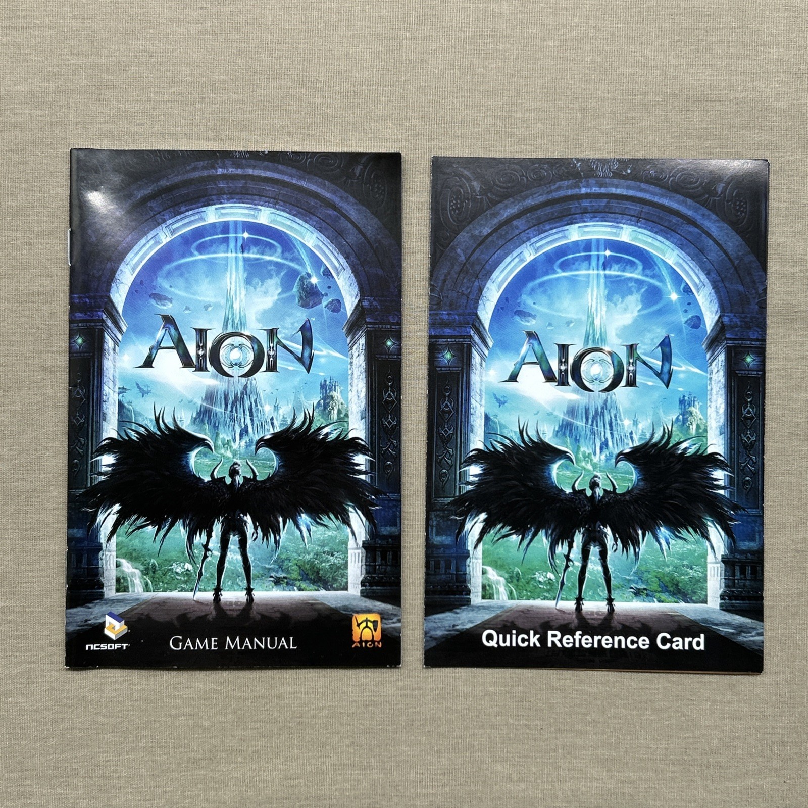 Aion (PC 2009 DVD-ROM 2-Disc STEELBOOK) Complete MMORPG Strategy Adventure Game
