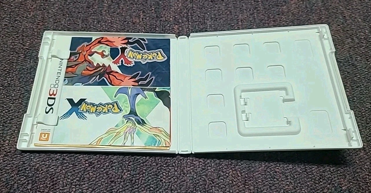 Pokemon X Garchomp Edition (Nintendo 3DS, 2013) *Case No Game*