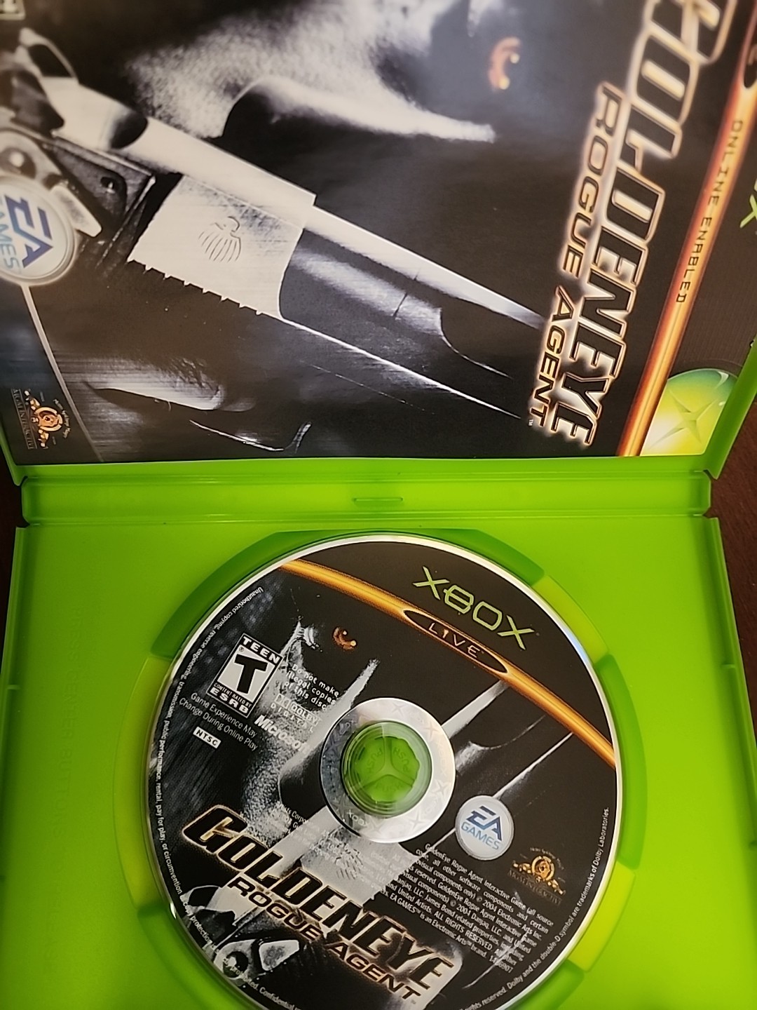 Lot of 4 Xbox Games Ninja Gaiden And Golden Eye