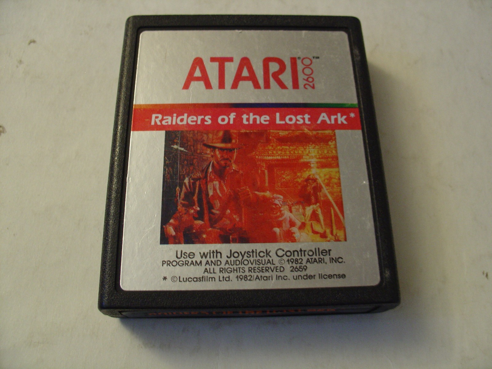 Raiders of the Lost Ark (Atari 2600, 1982) Authentic Tested Working CX2659