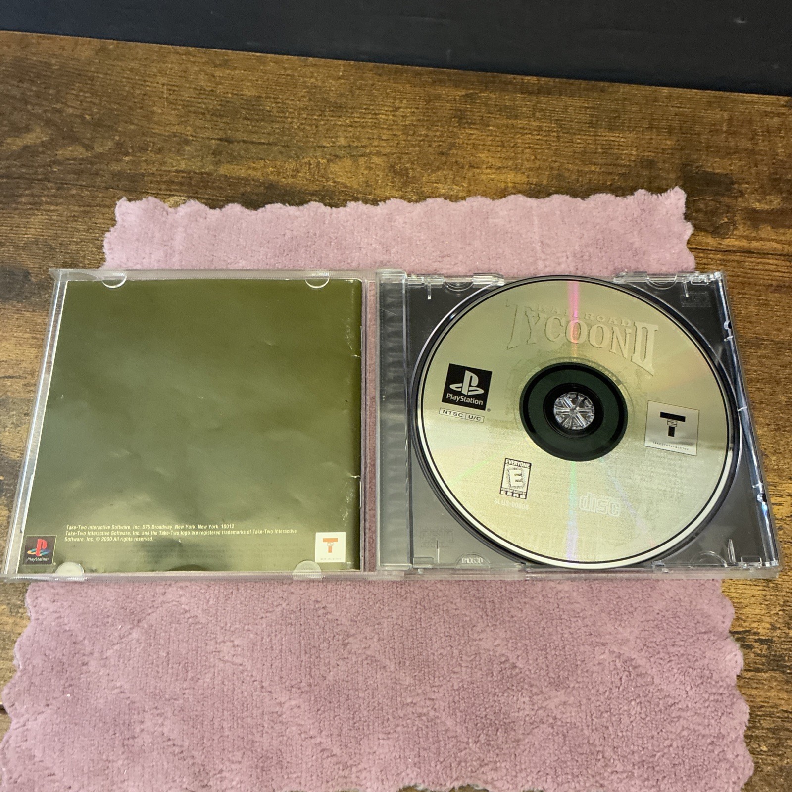 Railroad Tycoon II (Sony PlayStation 1, 2000) PS1 Take 2 Interactive Game Tested