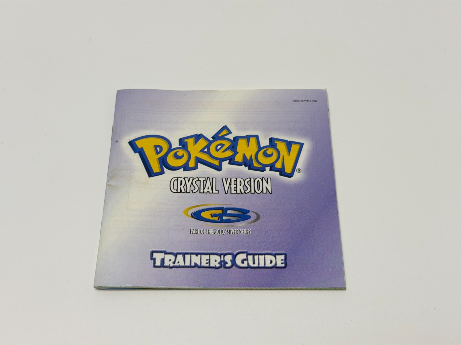Pokemon Crystal Version (Nintendo Game Boy Color) Complete in se{ies ERROR Box