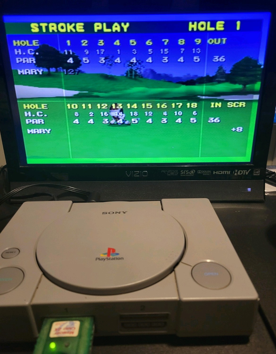 Hot Shots Golf Sony PlayStation 1 PS1 (1998), TESTED & WORKING! Complete