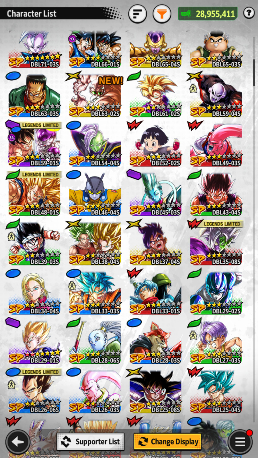 DB Legends-Ultra Goku/vegeta!+Ultra gogeta!+Gohan/trunks+Broly+shallet+11kcc#637