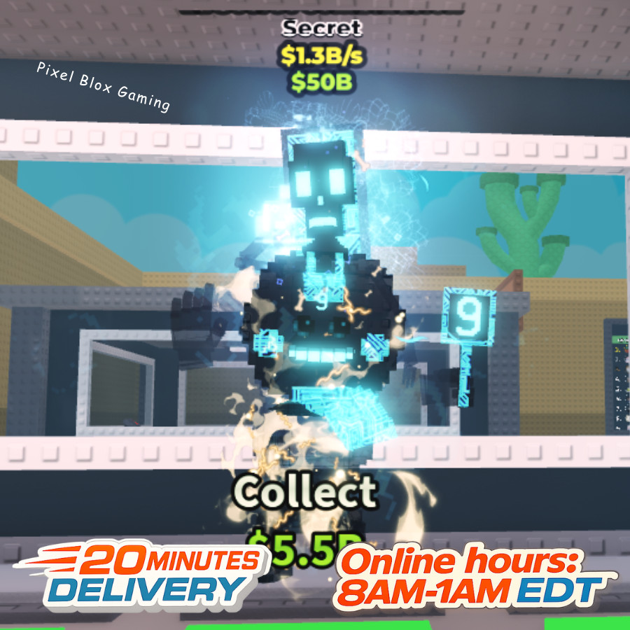 STEAL A BRAINROT 🧠Cyber La Secret Combinasion 1.3B/s🧠Cheap+Fast Delivery🚀