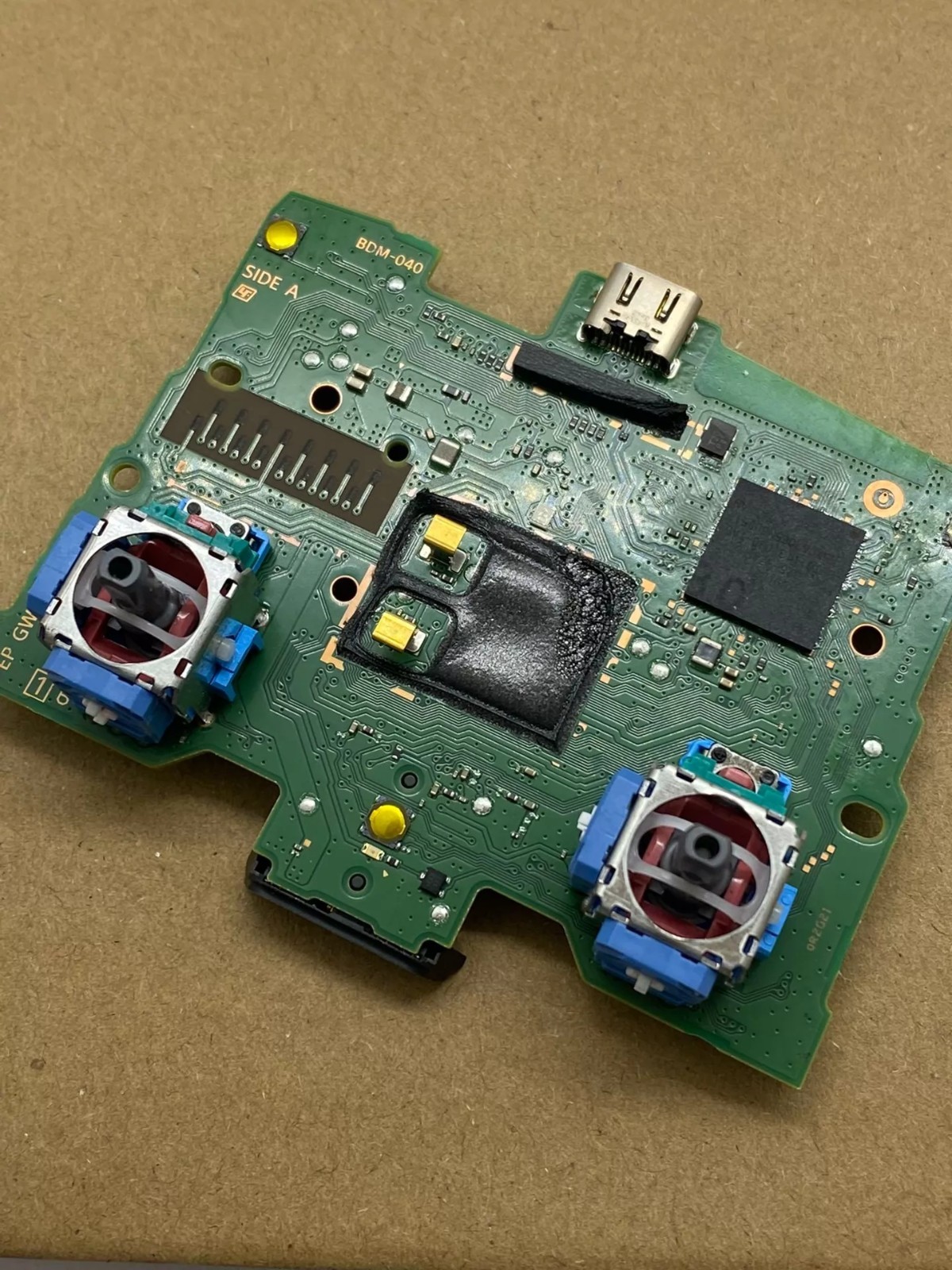 Original Pulled Controller Motherboard for PS5 BDM-040 V4.0 Used Gamepad Board