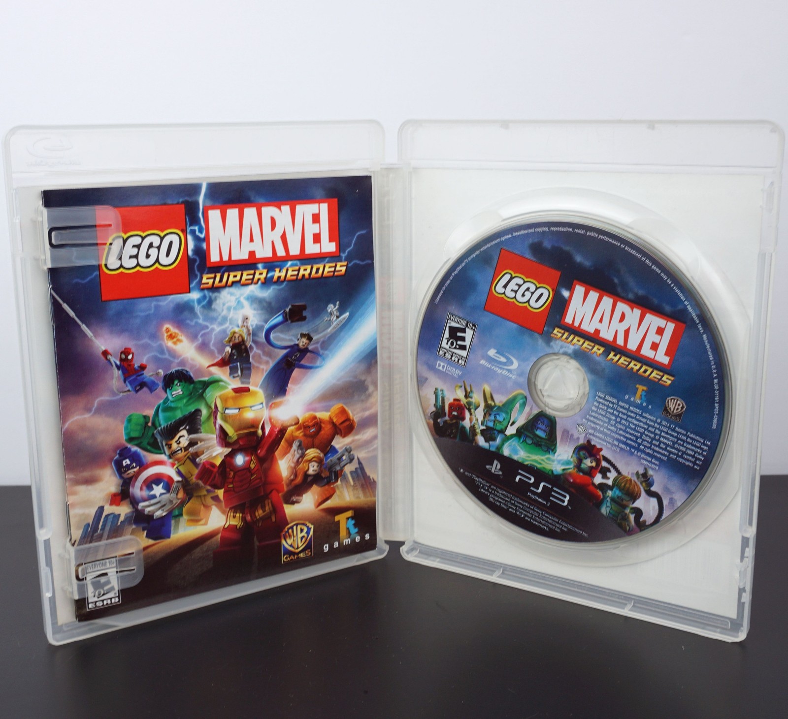 LEGO Marvel Super Heroes (PS3 PlayStation 3, 2013) Complete! Tested!