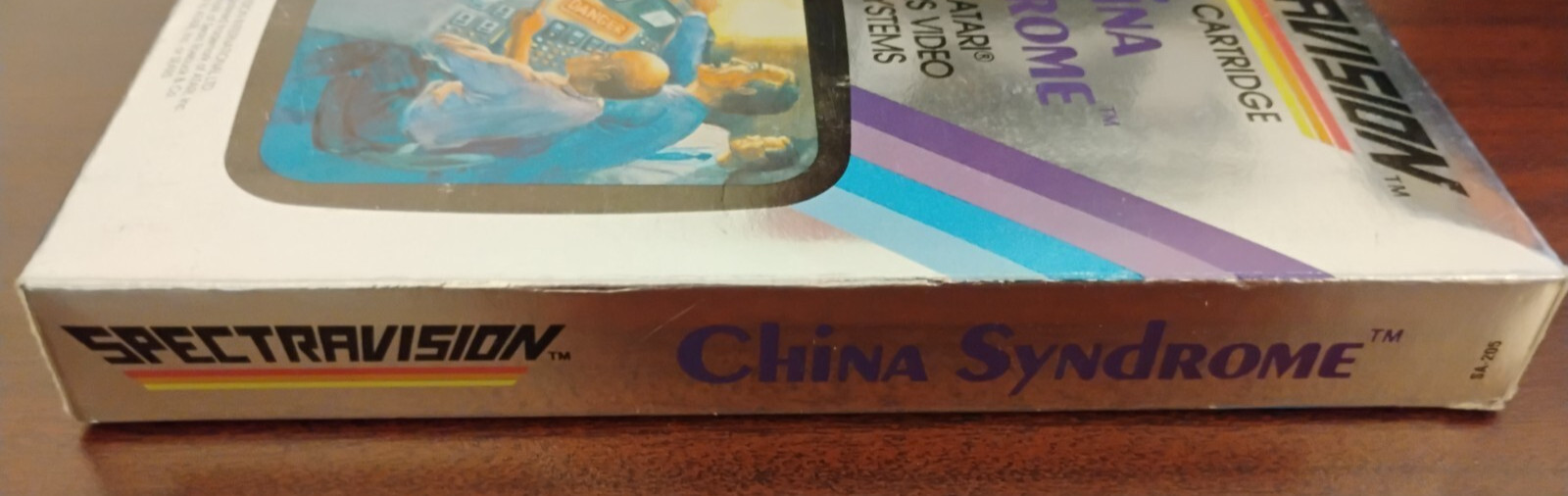 China Syndrome for Atari 2600 Complete In Box CIB Great Shape Tested