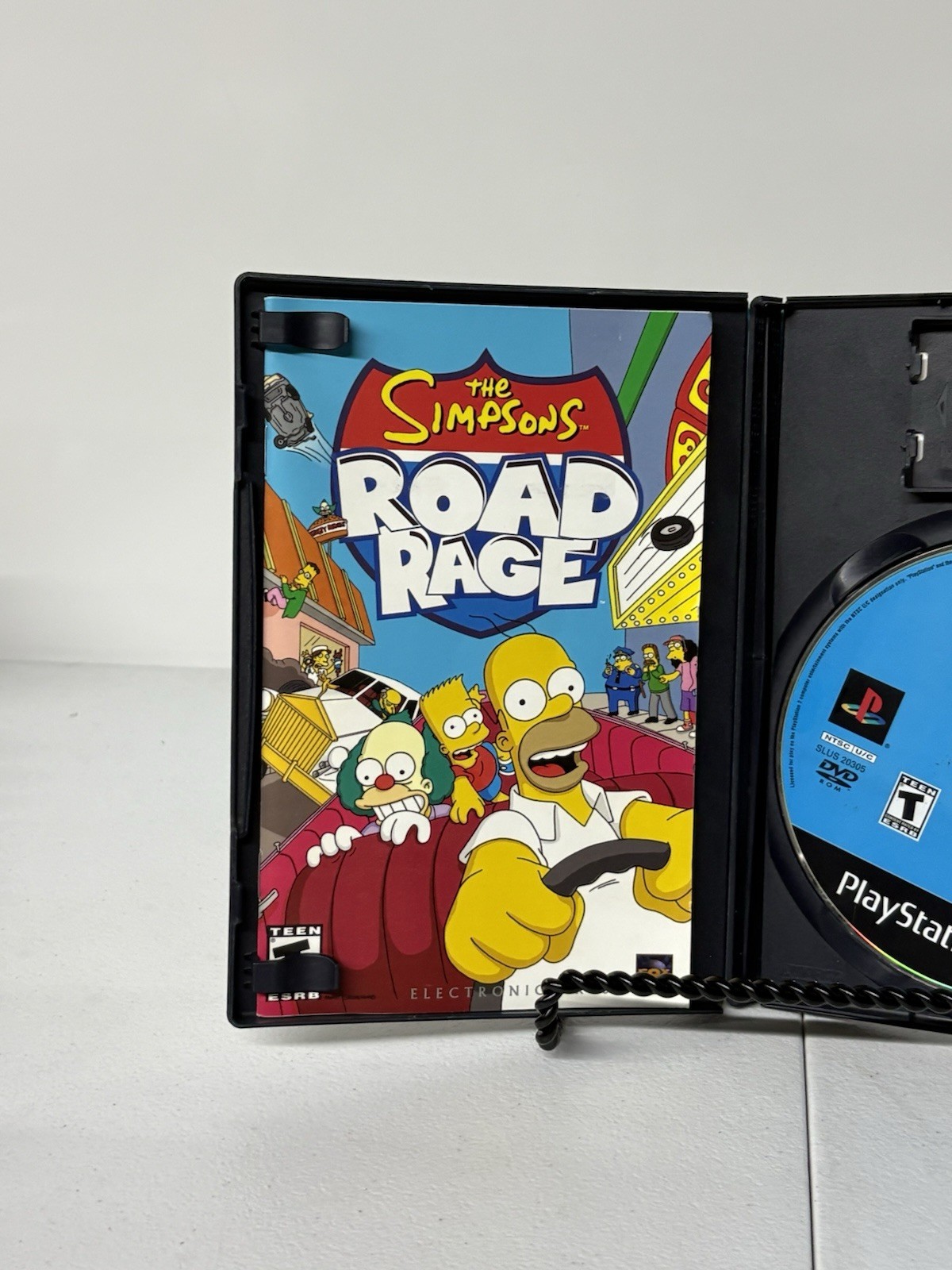 Electronic Arts The Simpsons Road Rage Sony PlayStation 2 PS2 Multiplayer T NTSC